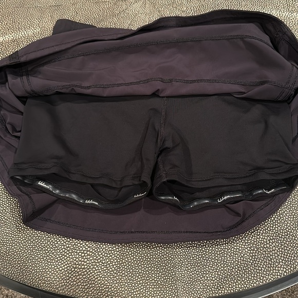 Lululemon Pace Rival Skirt black size 4 - Picture 5 of 6